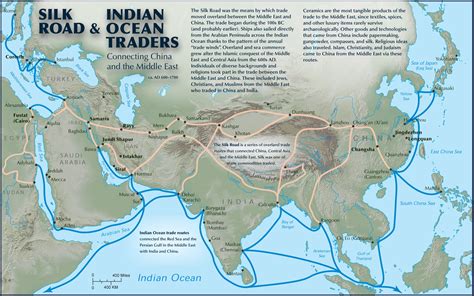 Silk Road Goods Map