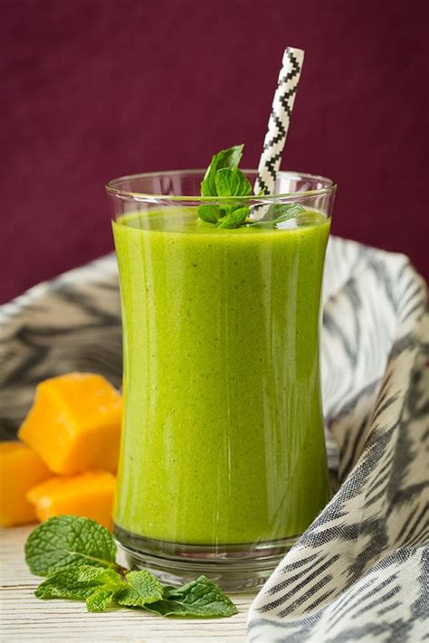 Mango Green Tea Smoothie Cooking Classy