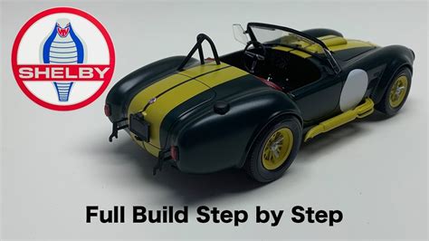 Shelby Cobra 427 Sc 124 Revell Full Build Step By Step Youtube