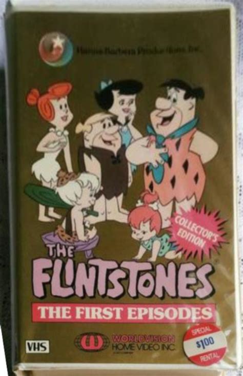 List Of The Flintstones Videographyvhs Releases The Flintstones Fandom