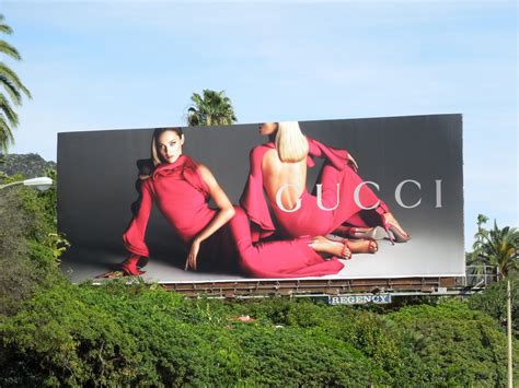 Daily Billboard Gucci Spring 2013 Fashion Billboard Advertising For