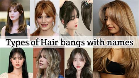 Types Of Hair Bangs With Names Hair Fringes With Names Korean Hair