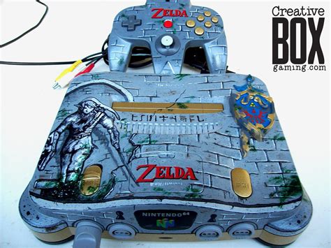 Legend Of Zelda Custom Nintendo 64 By Creativeboxgaming On Deviantart