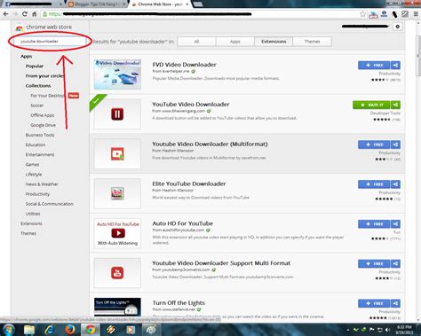 Youtube downloader chrome extension to download the video and audio files for free with just a click with the use of chrome addon. Cara Download Video Youtube di Google Chrome