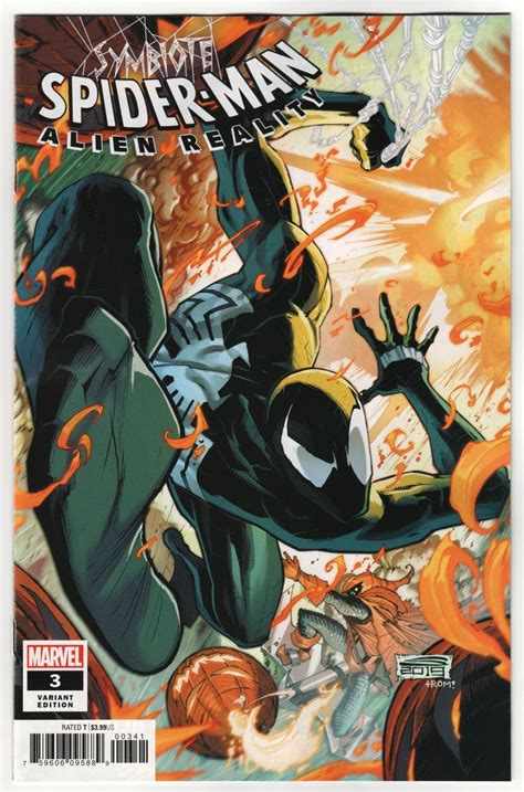 349 Symbiote Spider Man Alien Reality 3 Sandoval Variant Marvel