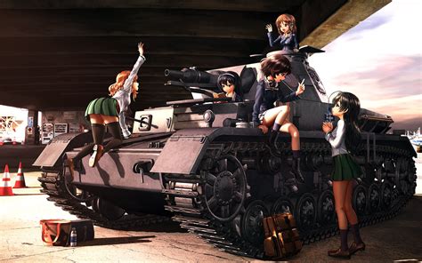 anime girls und panzer panzer wallpaper panzerkampfwagen panzer girls the best porn website