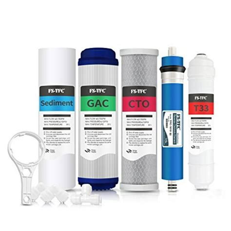 Fs Tfc Reverse Osmosis System 1 Year Replacement Filter Set For