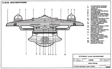 Excelsior Classenterprise B Deckplans Blueprints The Trek Bbs