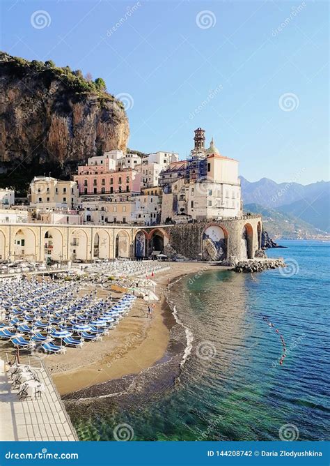 Atrani Italy Amalfi Coast Editorial Photography Image Of Landscape