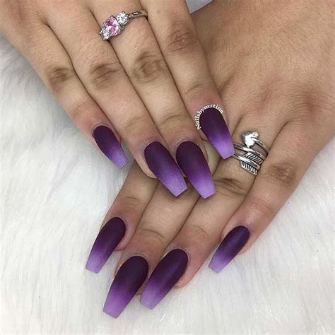 40 Ombre Nails Art Design That You Should Love For 2017 Purple Ombre