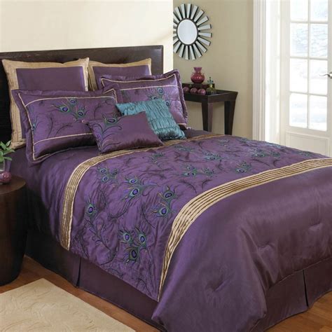 10 Images About Purple Comforter Sets Queen Sized On Pinterest