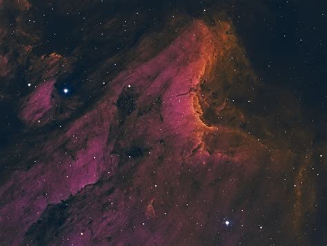 Pelican Nebula Ic 5070 Rastrophotography