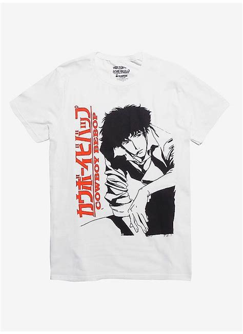 Hot Topic Cowboy Bebop Spike With Red Logo T Shirt Stranger Things T