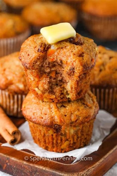 soft and moist carrot muffins grandma s simple recipes