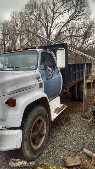 1979 Chevy C70 Dump Truck With A 16ft 14k Lbcapacity Equipment Trailer