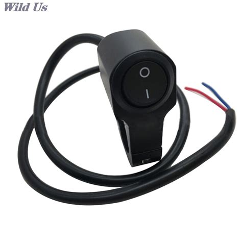 1pc Motorcycle Waterproof Switches Scooter Atv Handlebar Turn Signal