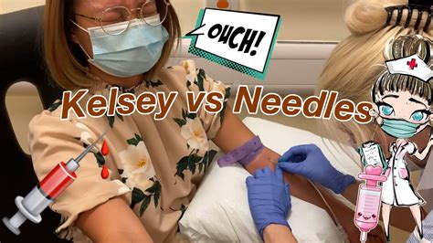 overcoming my fear of needles vlog youtube