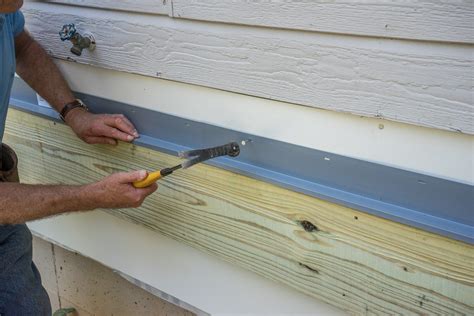 How To Flash A Deck Ledger Board