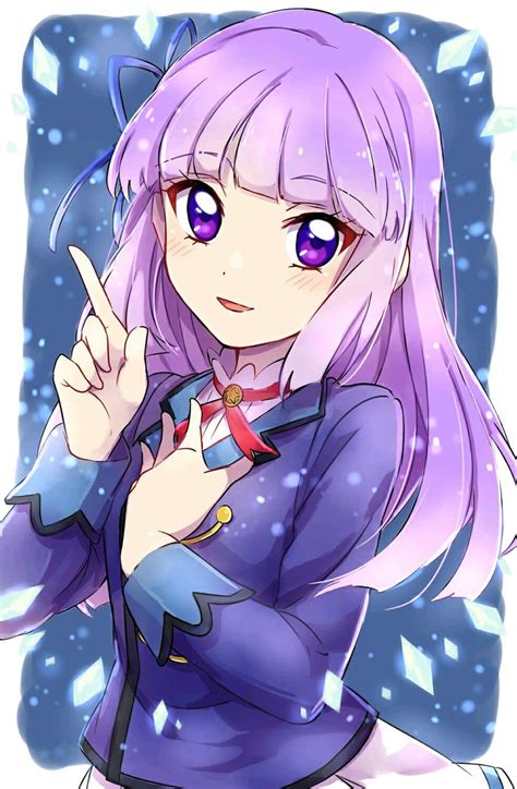 Anime Fille Cheveux Violets 100 Images Animées Gratuites