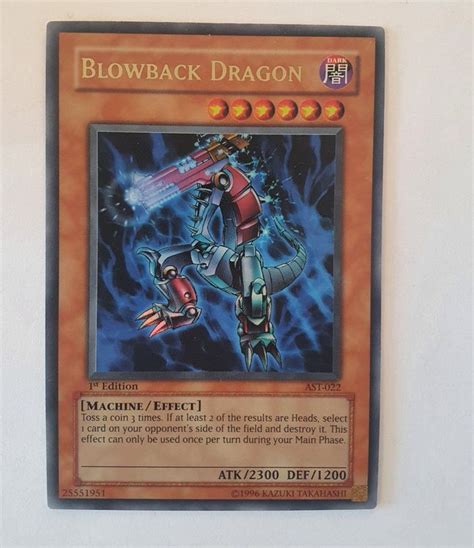 Blowback Dragon 1 Edition Ast 022 Ultra Rare Kaufen Auf Ricardo