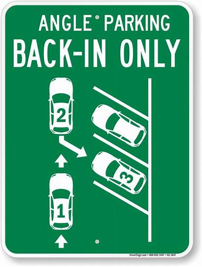 Parking Sign Angle Signs K2 1847 Lot