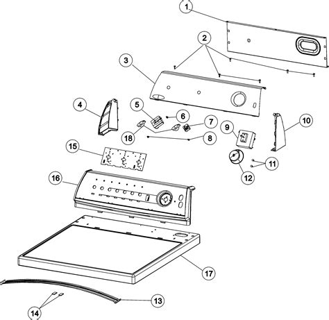 Amana Ndg2335aww Dryer Parts Sears Partsdirect