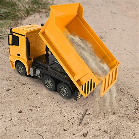 Double E Benz Licensed Remote Control Dump Truck Toy 6 Channel Rc