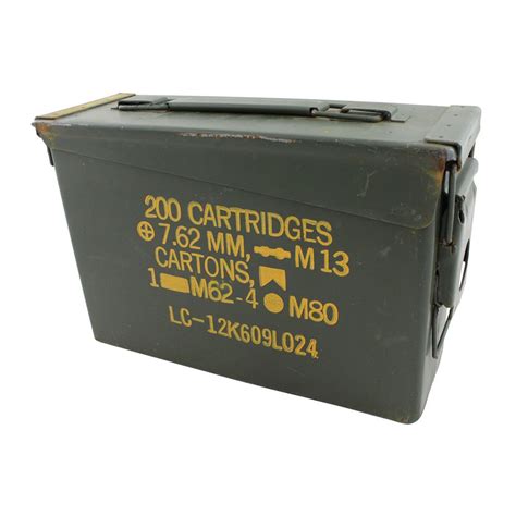 Us Military 762mm Ammo Can Box