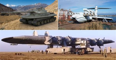 Crazy Top Secret Soviet Military Vehicles That Make No Sense