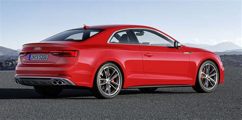 2017 Audi A5 Coupe S5 Coupe Revealed Australian Launch Due First Half