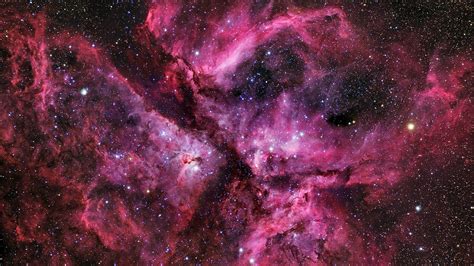 Wallpaper Space Stars Carina Nebula Constellation Pink 1920x1080 Rextop 1815483 Hd