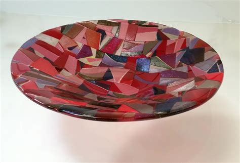 Ruby Bowl By Varda Avnisan Art Glass Bowl Artful Home