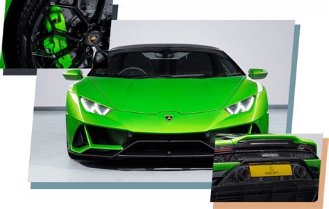 Lamborghini Huracan Evo Spyder Green Hire Alpha Drive Uk Supercar