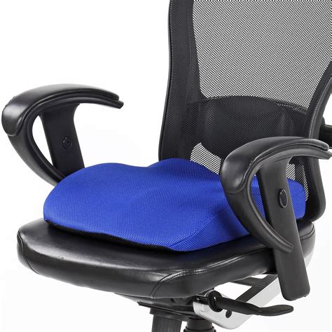 2in1 Memory Foam Seat Cushion Lower Back Lumbar Support Car Office Desk