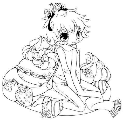 Anime Coloring Pages Best Coloring Pages For Kids Chibi Coloring