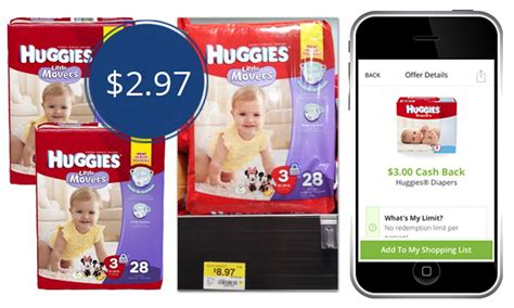 Just link the cards you use to make most of your purchases in the app and start spending. Huggies Diapers, Only $2.97 at Walmart! - The Krazy Coupon ...