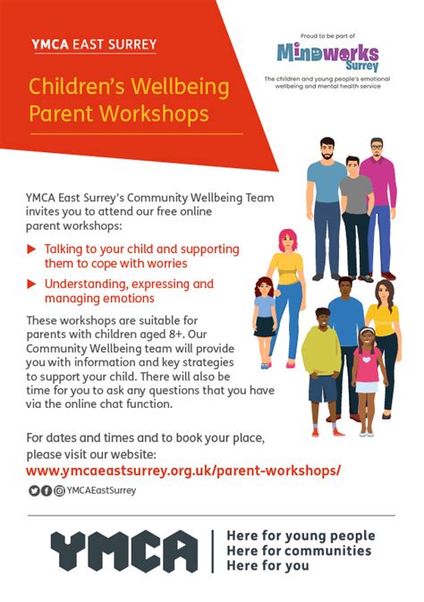 Parent Workshops Ymca East Surrey