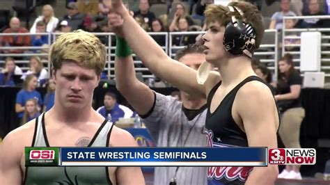 State Wrestling Semifinals Youtube