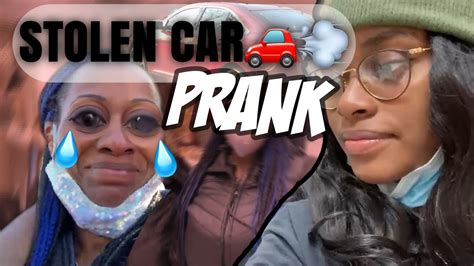 Stolen Car Prank On Mom Ft Mazziplayhouse She Cries Youtube
