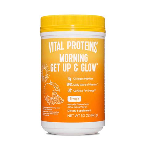 Vital Proteins Morning Get Up And Glow Front Tub