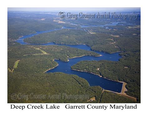 Deep Creek Lake Md Deep Creek Lake Aerial Photo Lake