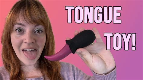 Sex Toy Review Tongue Teaser Flickering Realistic Red Tongue Vibrator From Evolved Novelties