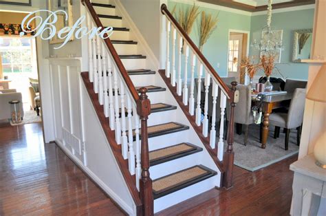 Stair parts handrails stair railing balusters treads. DIY Iron Spindles for a Staircase: Video - Cleverly Inspired