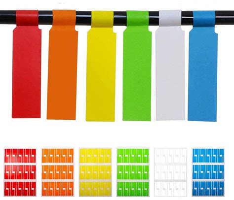 Buy Cable Labels Delfino Multi Color Self Adhesive Cable Labels