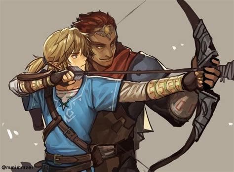 I Love The Idea Of These Two Being Friends Before Ganon Is Corrupted In Zelda U The Legend Of