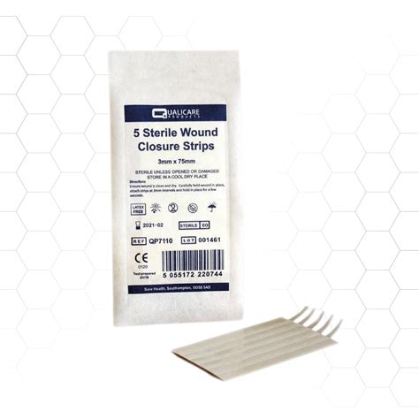 Wound Closure Steri Strips Pack Of 5 — Supply Me Ltd