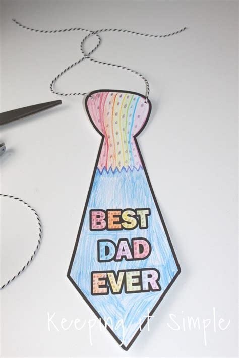 Pictures of super dad coloring pages and many more. Father's Day Tie Coloring Page Printable | Father's day ...