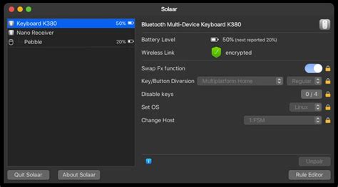 Solaar A Linux Device Manager For Logitech Peripherals