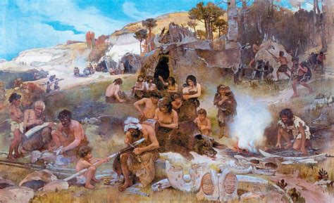 Prehistoric Camp Ivan Izhakevich Ancient Peoples And Places