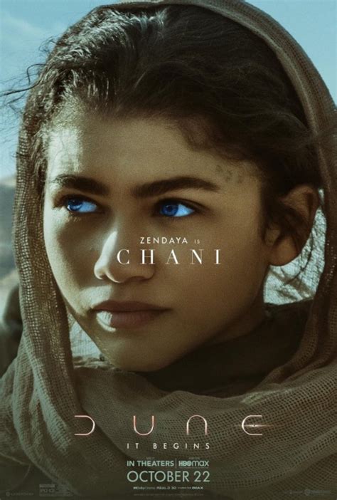 'Dune' character posters for Timothée Chalamet, Zendaya, Oscar Isaac, Rebecca Ferguson and more ...
